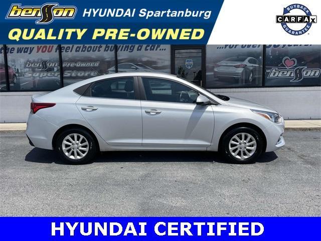 used 2022 Hyundai Accent car, priced at $16,900
