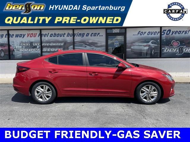 used 2019 Hyundai Elantra car, priced at $14,500