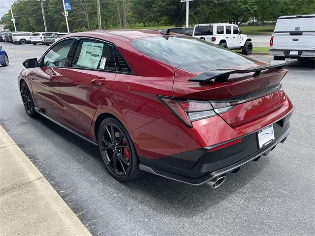 new 2025 Hyundai ELANTRA N car, priced at $37,835