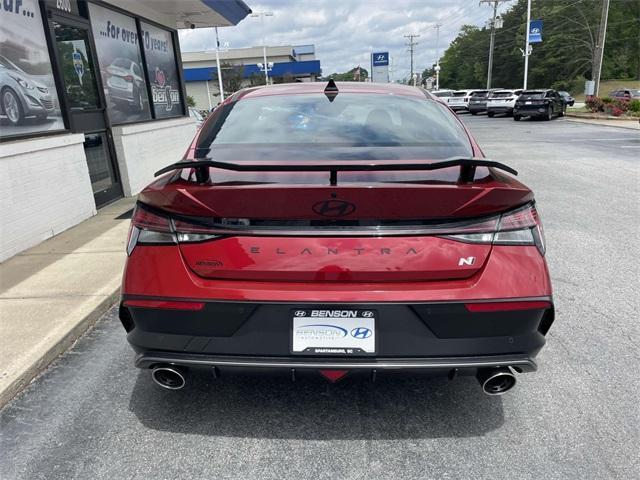 new 2025 Hyundai ELANTRA N car, priced at $37,835