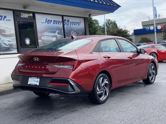 new 2024 Hyundai Elantra car, priced at $23,260