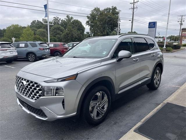 used 2021 Hyundai Santa Fe car, priced at $20,250