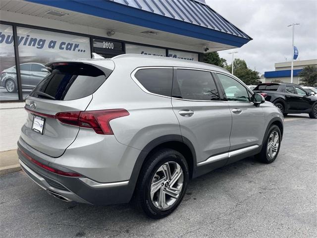 used 2021 Hyundai Santa Fe car, priced at $20,250