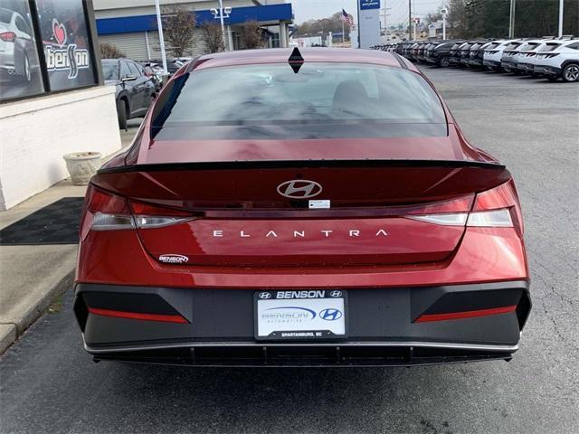 new 2025 Hyundai Elantra car, priced at $23,415