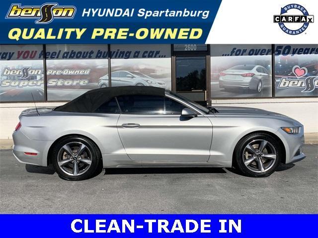 used 2015 Ford Mustang car, priced at $12,750