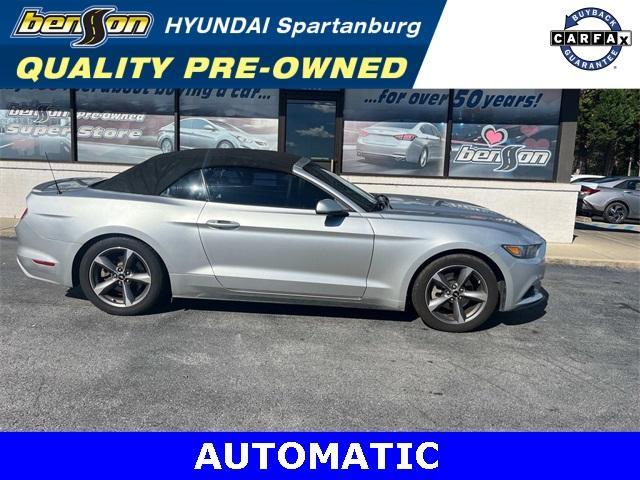 used 2015 Ford Mustang car, priced at $12,986