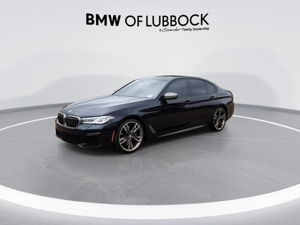 used 2022 BMW M550 car, priced at $53,491