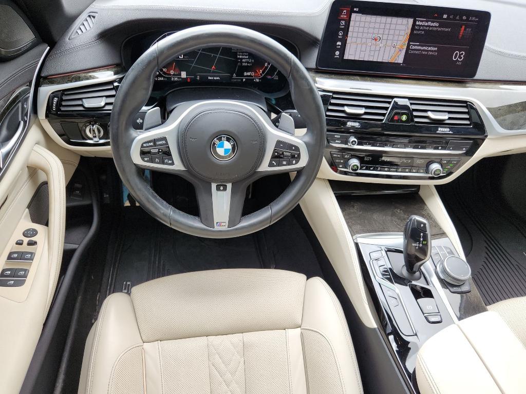 used 2022 BMW M550 car, priced at $53,491