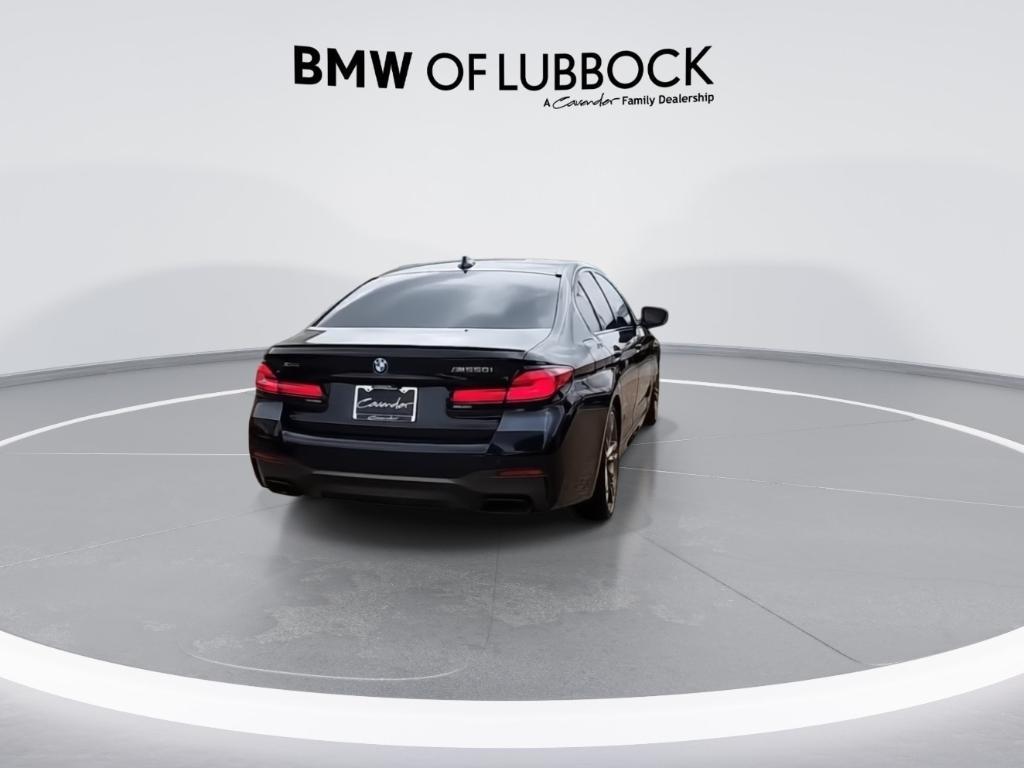 used 2022 BMW M550 car, priced at $53,491