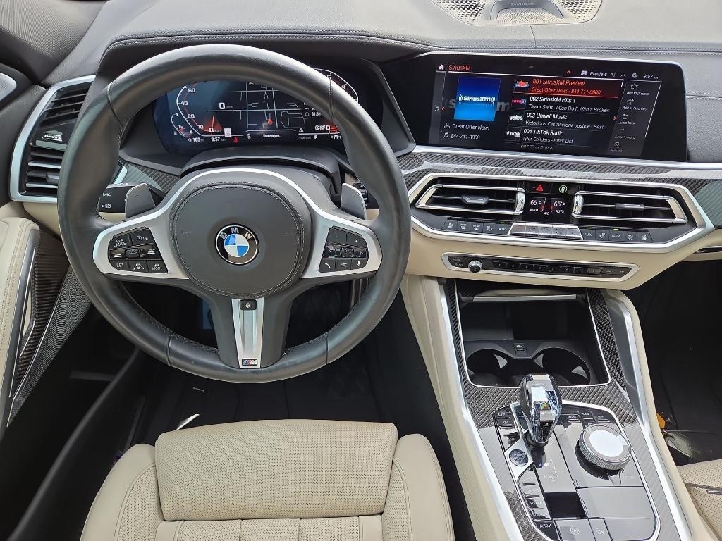 used 2021 BMW X6 car, priced at $57,881