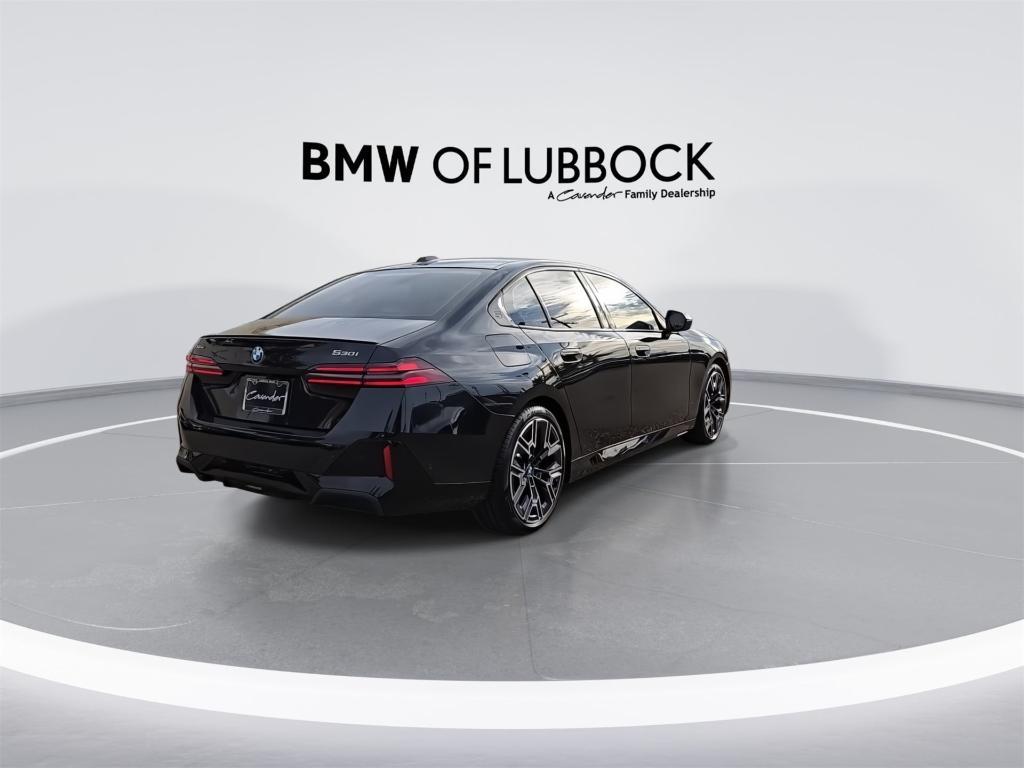 new 2026 BMW 530 car, priced at $72,875