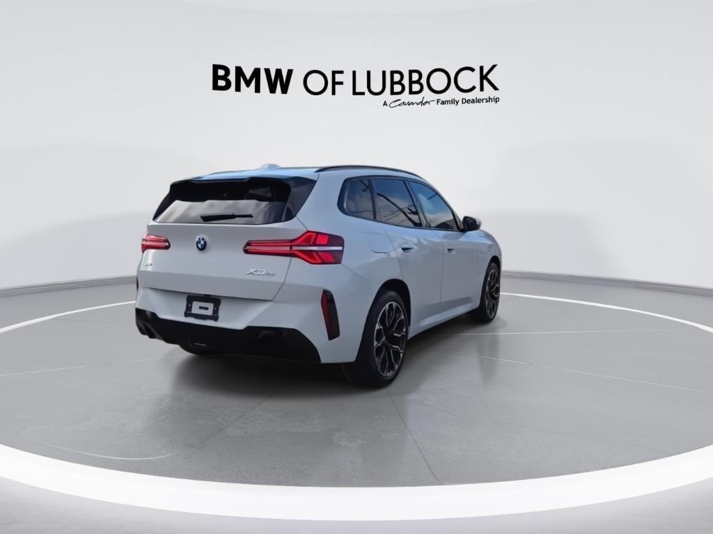 new 2025 BMW X3 car, priced at $55,325