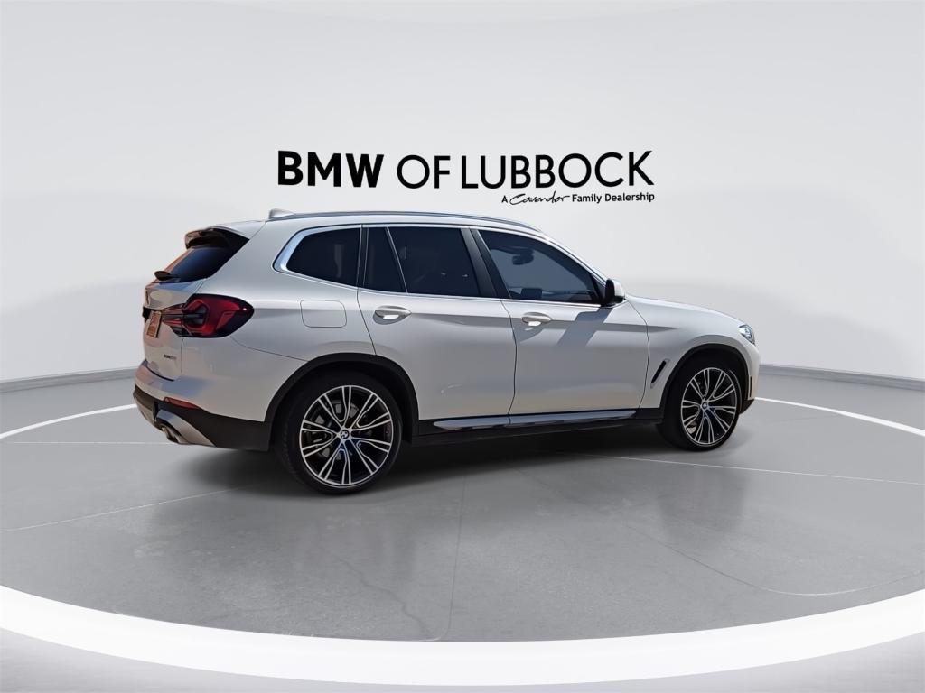 used 2022 BMW X3 car, priced at $37,221