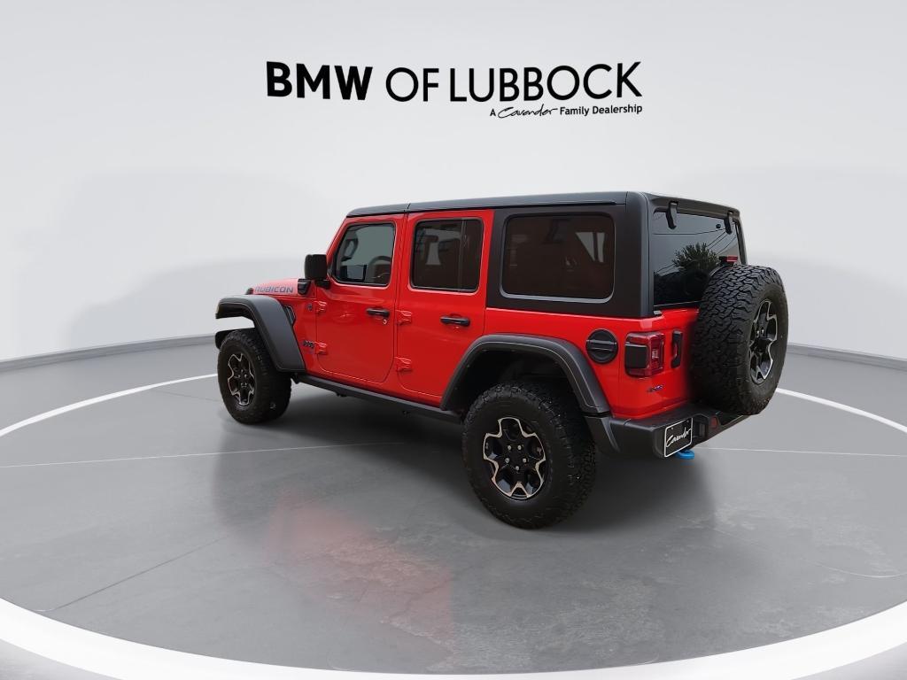 used 2021 Jeep Wrangler Unlimited 4xe car, priced at $33,140