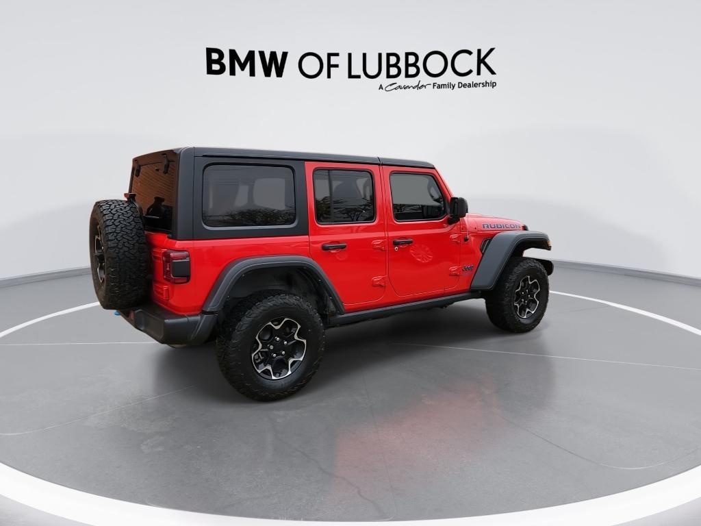 used 2021 Jeep Wrangler Unlimited 4xe car, priced at $33,140