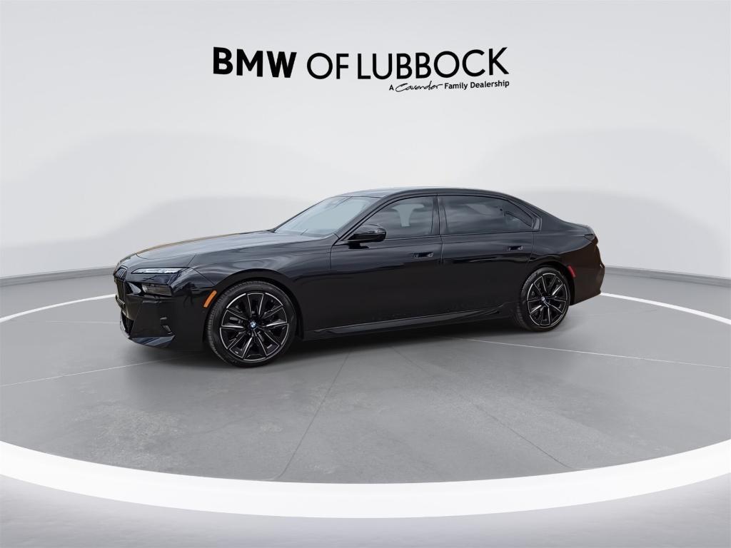 new 2025 BMW 740 car, priced at $112,800