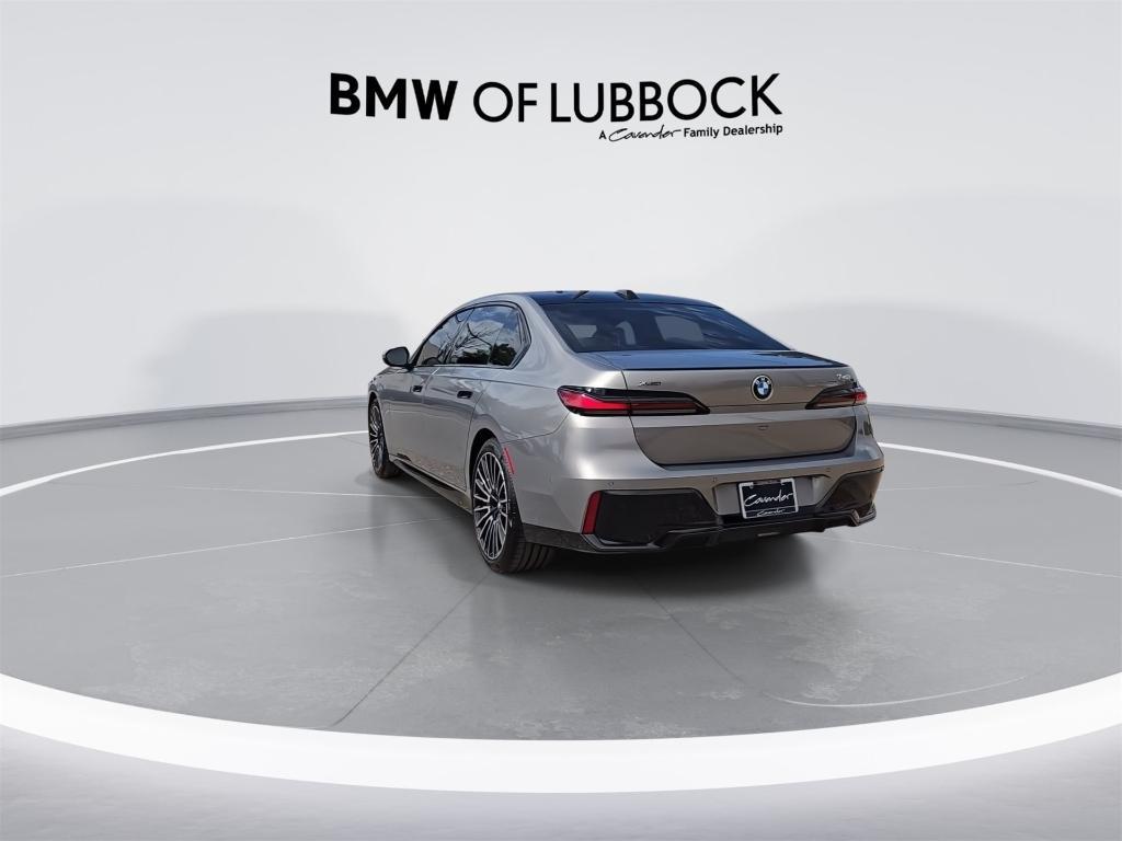 new 2025 BMW 740 car, priced at $111,700