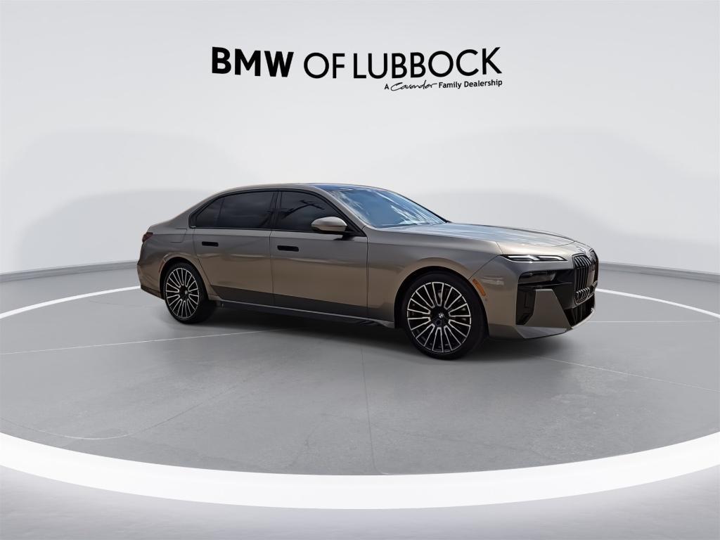 new 2025 BMW 740 car, priced at $111,700