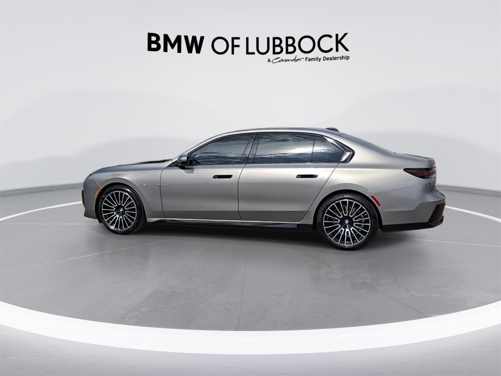 new 2025 BMW 740 car, priced at $111,700