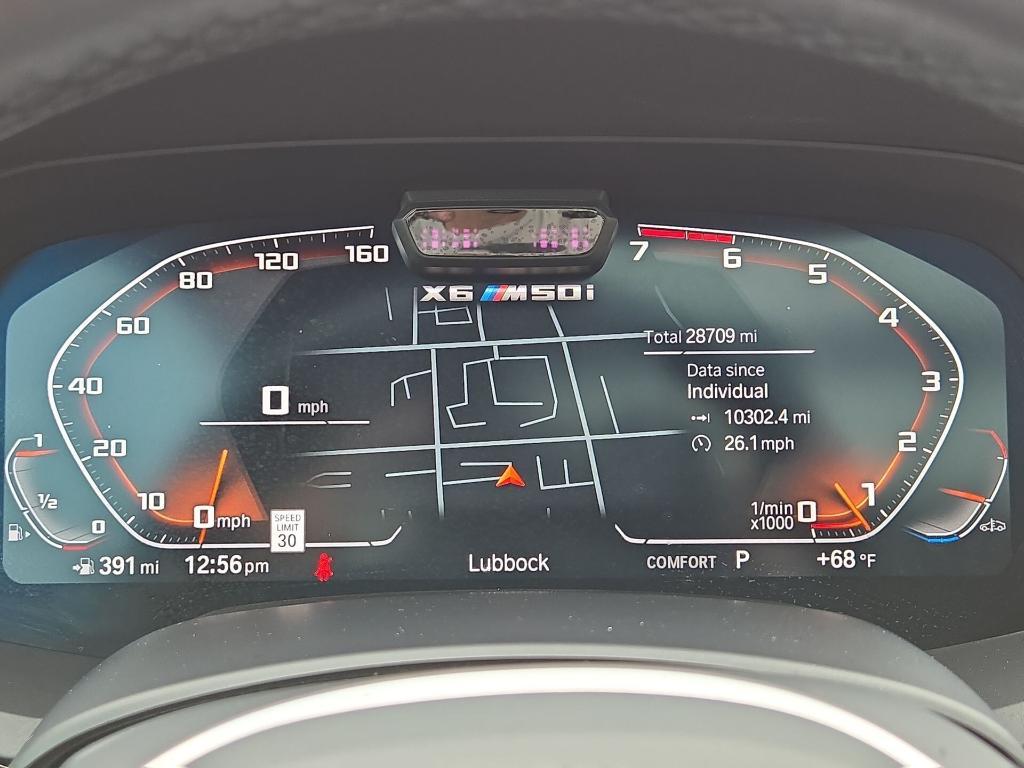 used 2021 BMW X6 car, priced at $58,261