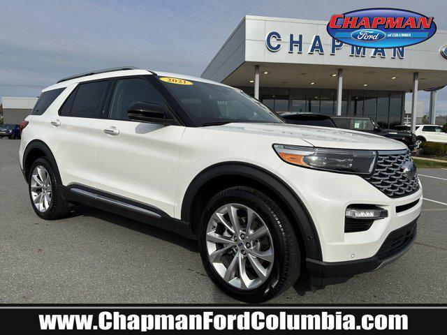 used 2021 Ford Explorer car, priced at $33,987