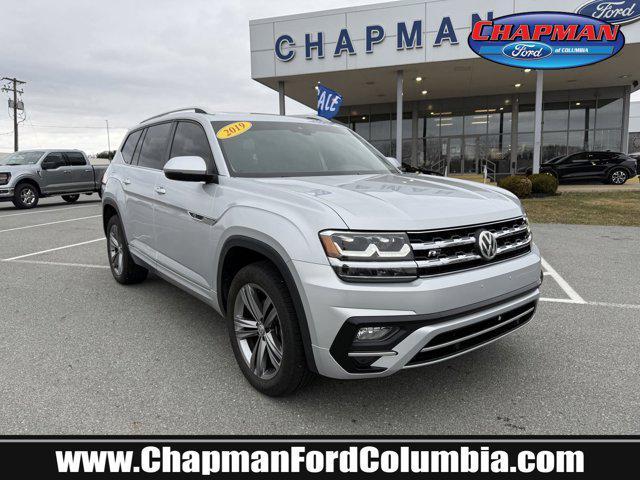 used 2019 Volkswagen Atlas car, priced at $23,287