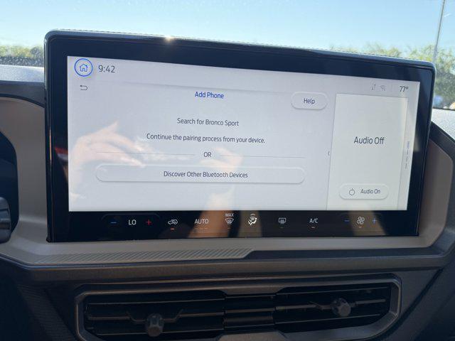 new 2025 Ford Bronco Sport car, priced at $31,675