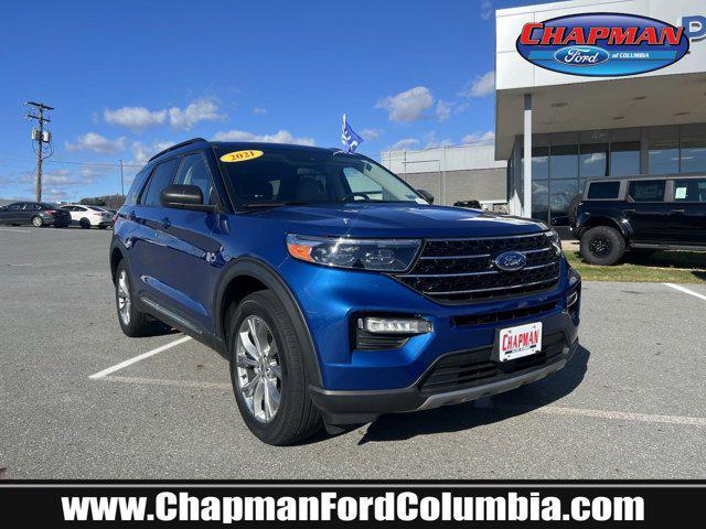 used 2021 Ford Explorer car, priced at $30,287