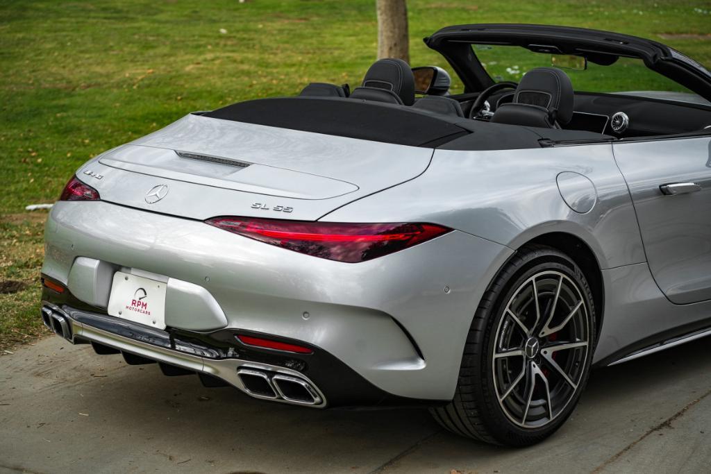 used 2022 Mercedes-Benz AMG SL 55 car, priced at $107,480