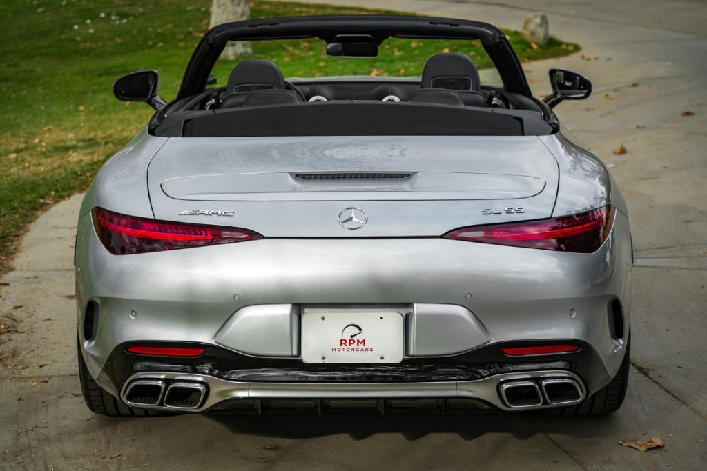 used 2022 Mercedes-Benz AMG SL 55 car, priced at $107,480