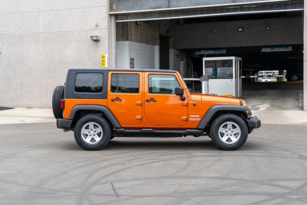 used 2010 Jeep Wrangler Unlimited car, priced at $14,980
