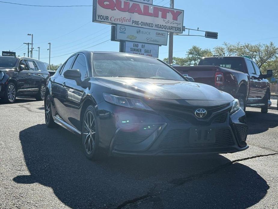 used 2021 Toyota Camry car, priced at $21,497