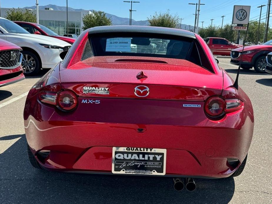 new 2024 Mazda MX-5 Miata RF car, priced at $38,790