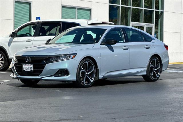 used 2021 Honda Accord car, priced at $27,591