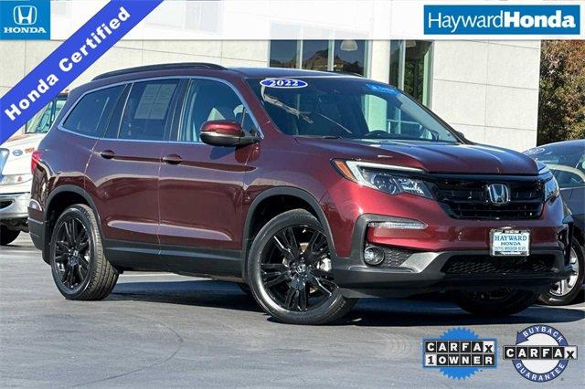 used 2022 Honda Pilot car, priced at $33,991