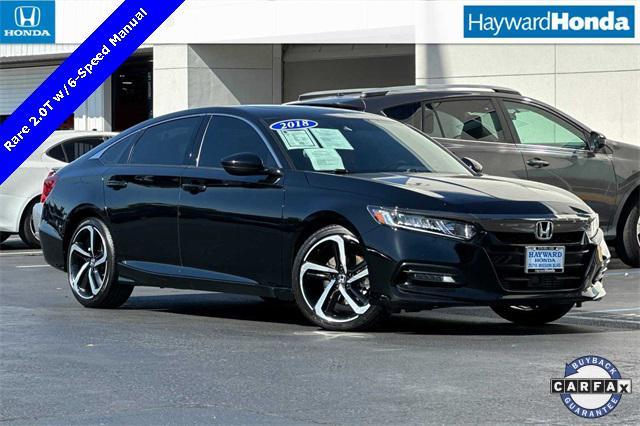 used 2018 Honda Accord car, priced at $24,595