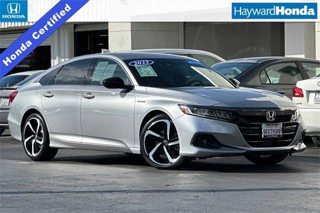 used 2022 Honda Accord Hybrid car, priced at $28,991