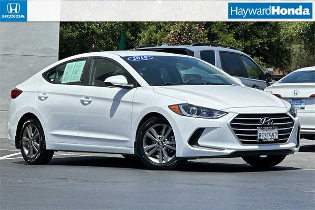 used 2018 Hyundai Elantra car, priced at $14,500