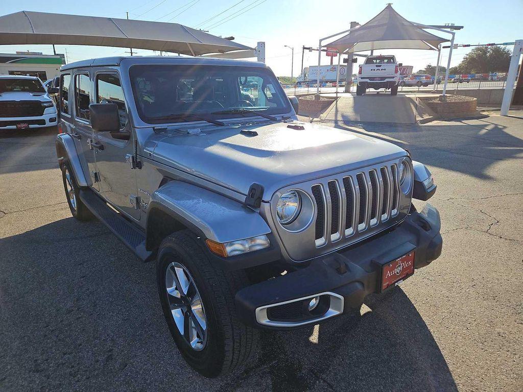 used 2020 Jeep Wrangler Unlimited car, priced at $29,362