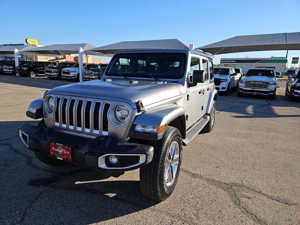 used 2020 Jeep Wrangler Unlimited car, priced at $29,362
