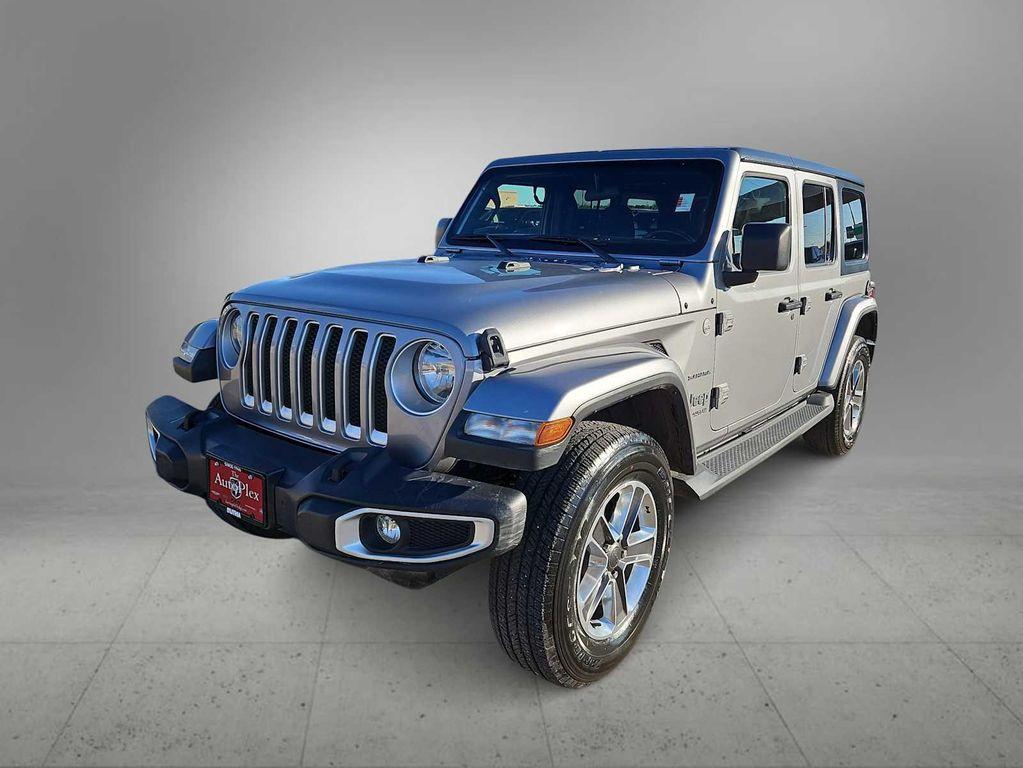 used 2020 Jeep Wrangler Unlimited car, priced at $29,362