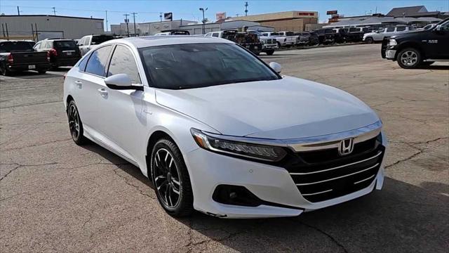 used 2021 Honda Accord Hybrid car, priced at $26,144