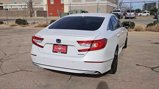 used 2021 Honda Accord Hybrid car, priced at $26,144