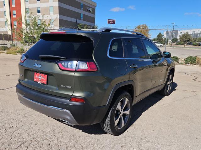 used 2021 Jeep Cherokee car, priced at $24,329