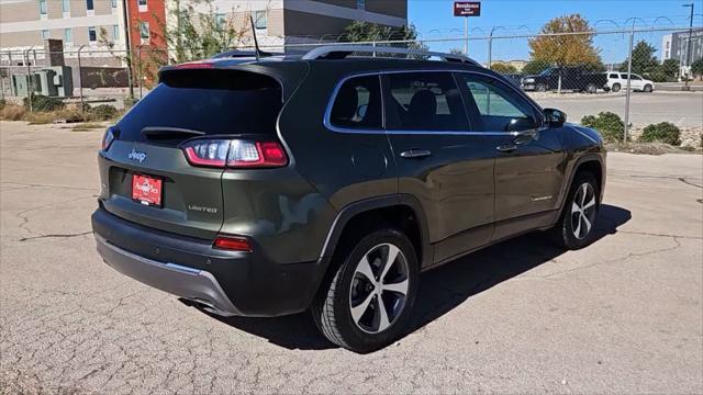 used 2021 Jeep Cherokee car, priced at $24,329