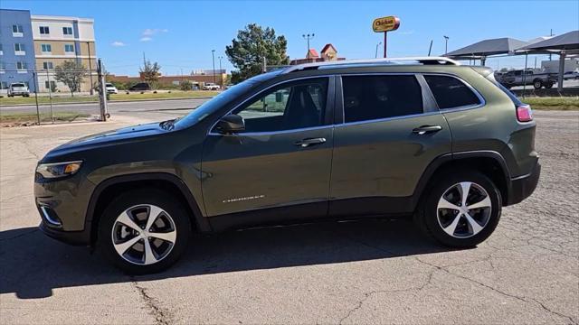 used 2021 Jeep Cherokee car, priced at $24,329