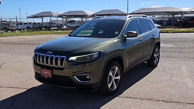 used 2021 Jeep Cherokee car, priced at $24,329