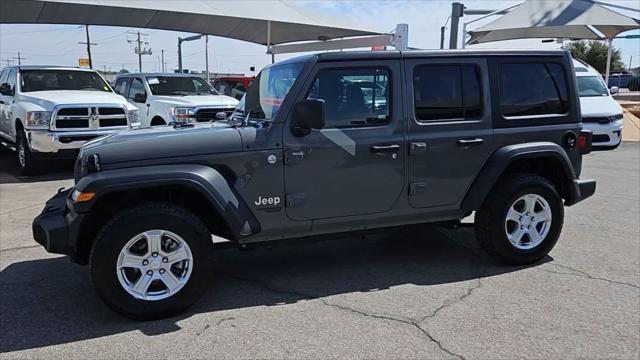 used 2021 Jeep Wrangler Unlimited car, priced at $35,988
