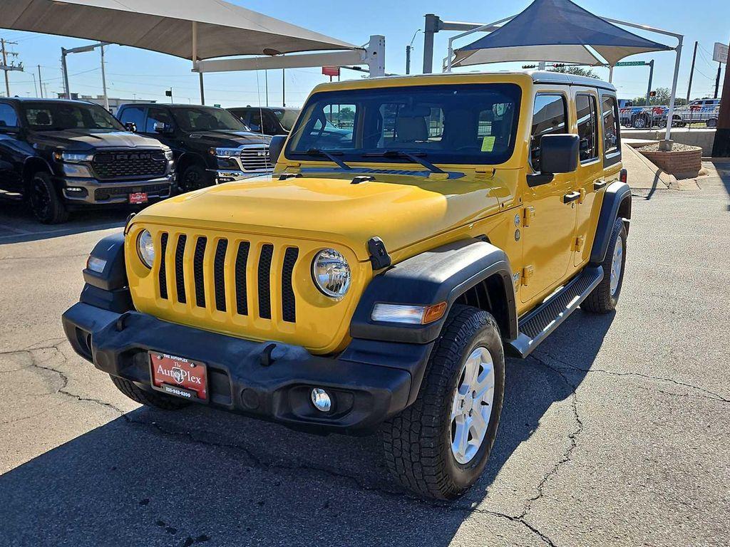 used 2019 Jeep Wrangler Unlimited car, priced at $20,729