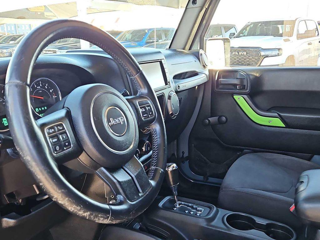 used 2015 Jeep Wrangler Unlimited car, priced at $19,999